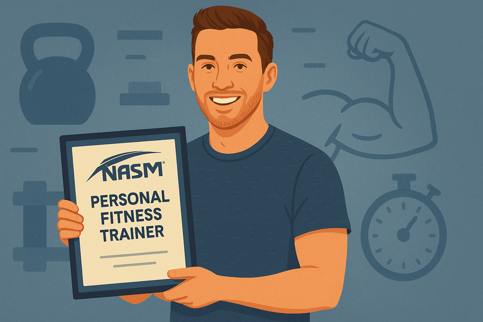 NASM Certified Personal Trainer hero graphic