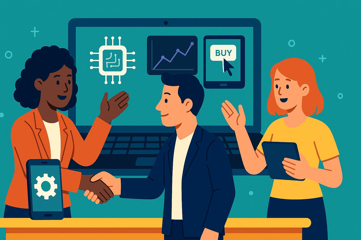 Intro to Tech Sales hero graphic